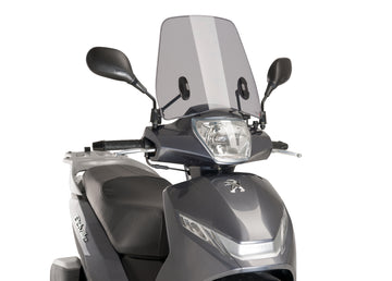 PEUGEOT BELVILLE 125 ACTIVE [2023] – Bulle scooter urbain – Transparent