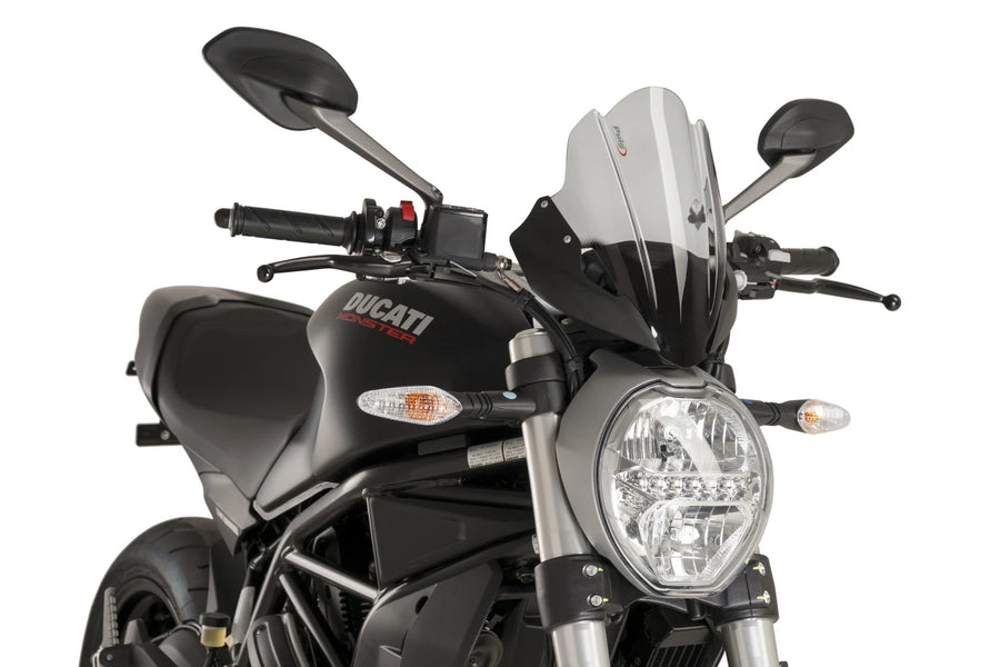 DUCATI MONSTER 821 DARK [2016] – sports screen – transparent