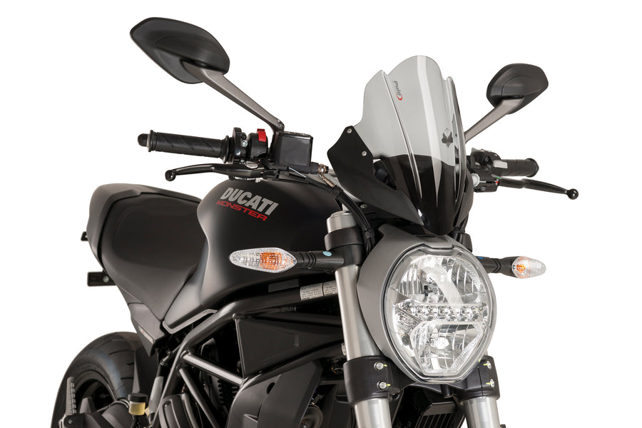 DUCATI MONSTER 821 DARK [2016] – sports screen – transparent