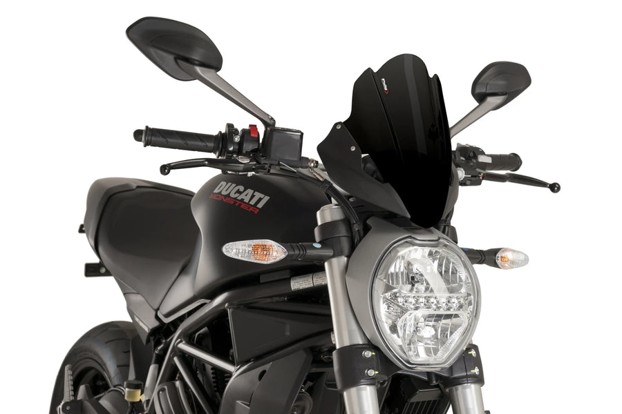 DUCATI MONSTER 821 DARK [2016] – sports screen – transparent