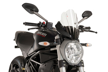 DUCATI MONSTER 821 DARK [2016] – bulle sport – transparent - 0