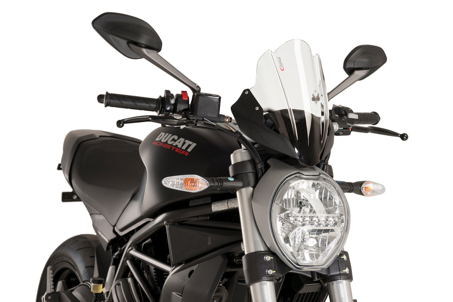DUCATI MONSTER 821 DARK [2016] – sports screen – transparent