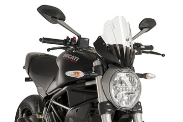 DUCATI MONSTER 821 DARK [2016] – bulle sport – transparent