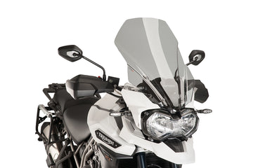 TRIUMPH BONNEVILLE T 120 NOIR [2025] - bulle tourisme | Teinté | PUIG8915H