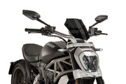 TRIUMPH BONNEVILLE T 120 BLACK [2025] - Adjustable sports screen | Heavily toned | PUIG 8921F