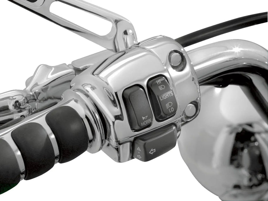 Harley-Davidson Low Rider S [KURYAKYN] – Verchromtes Schaltergehäuse