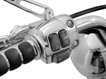 Harley-Davidson Sportser S [Kuryakyn]-chrome-plated switch housing - 0