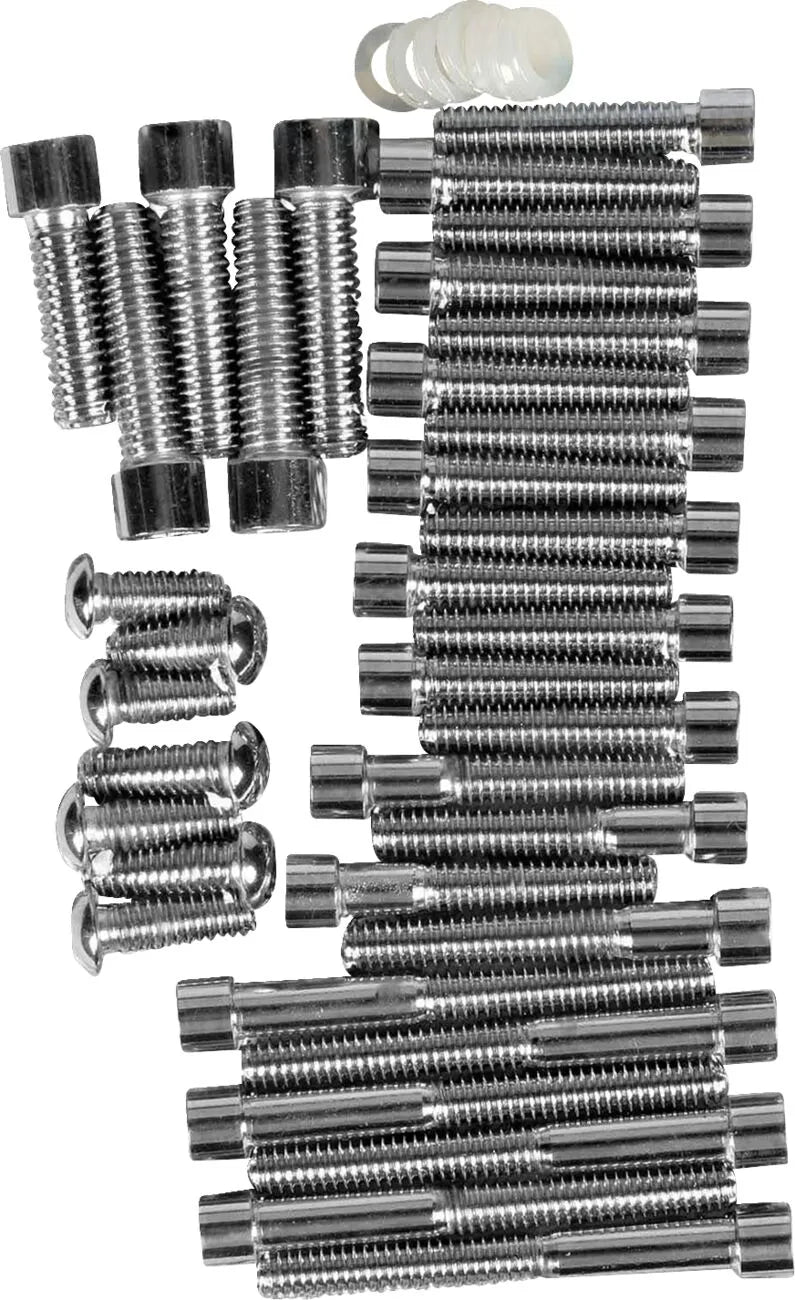 Harley Davidson Flst [DRAG SPECIALTIES] - Kit de boulons de couvercle d'arbre à cames/primaire/transmission