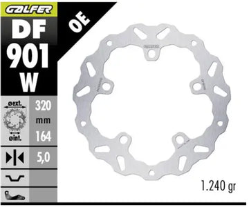 Harley-Davidson FLHX 1923 Street Glide 117 [2024-2025] - BREMSSCHEIBE FIXED WAVE – Bild 1