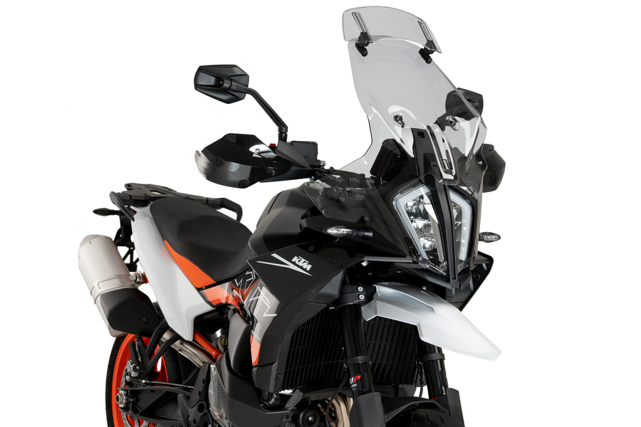 KTM 890 SMT [2025] – touring screen with spoiler screen – transparent