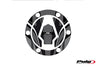 TRIUMPH BONNEVILLE T 120 BLACK [2025] - Radical tank cap covers | Gray | PUIG 9041U