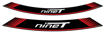 BMW R NINET URBAN S [2020] - Special rim edge stickers | Red | PUIG 9133R