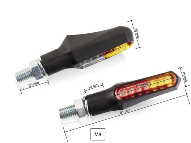 KTM RC 390 [2025] – Curve indicator set – black