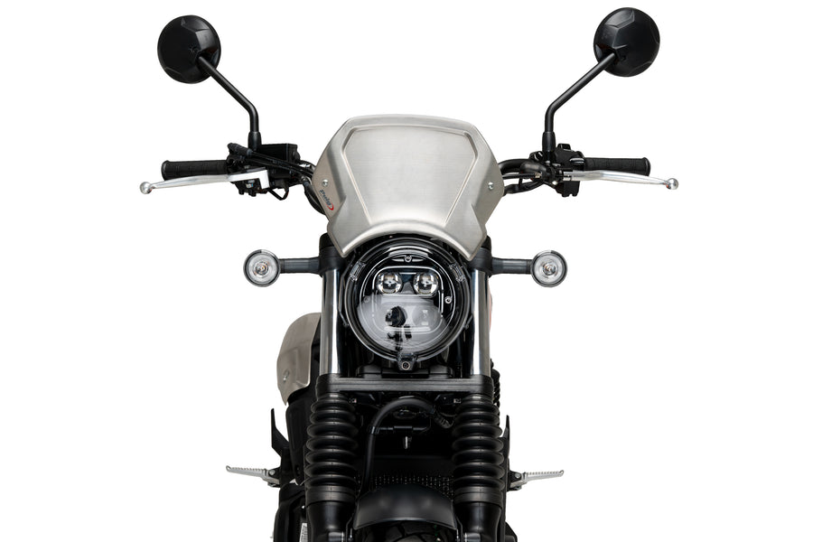 HONDA CL 500 [2025] – ALU Frontplatte – Schwarz