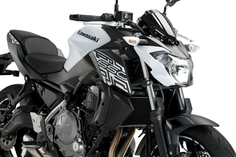 KAWASAKI Z 650 [2019] – Kühlerdeckel – Mattschwarz
