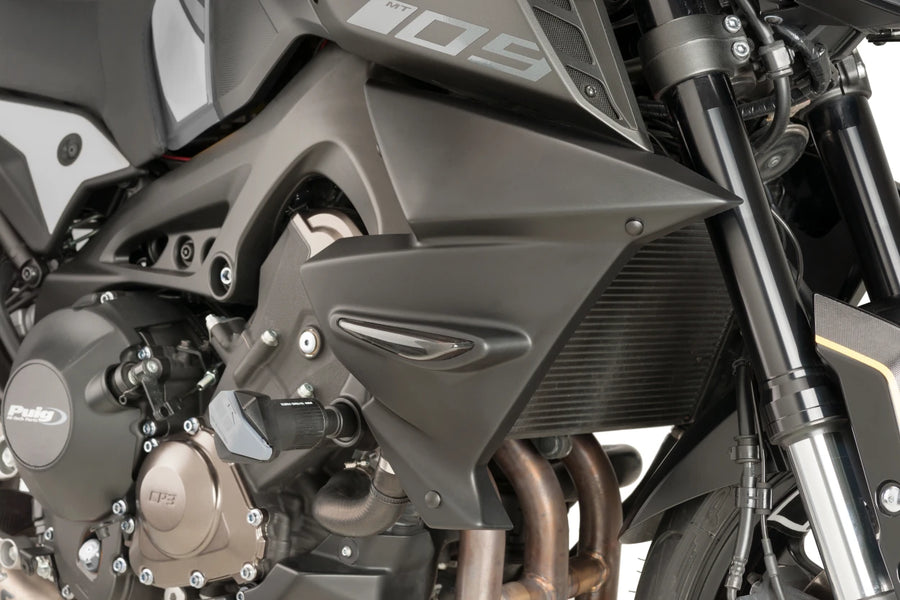 YAMAHA MT-09 SP [2020] – Bouchon de radiateur – Noir mat