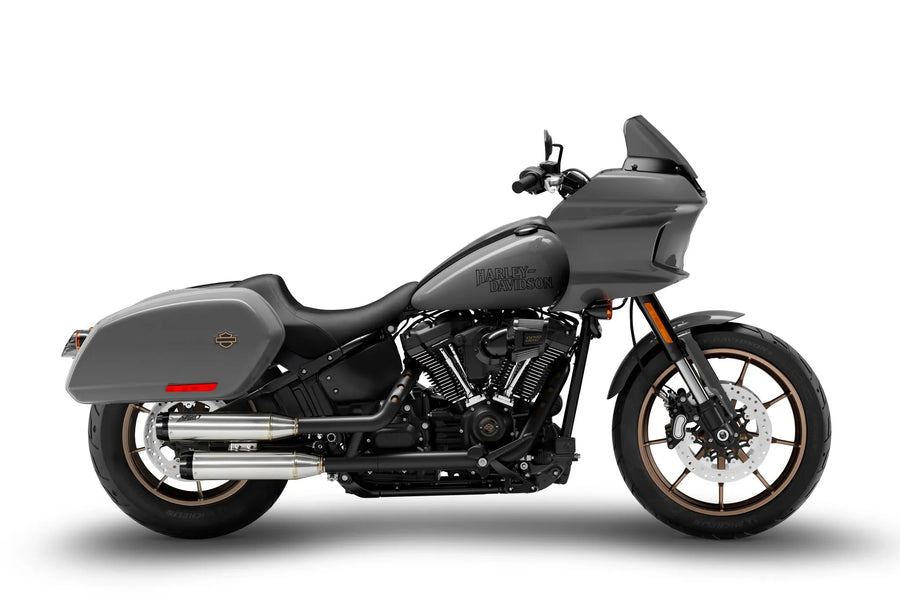 harley-davidson street bob [ZARD] – Overlapped Slip-Ons Schalldämpfer für HD-SOFTAIL M8