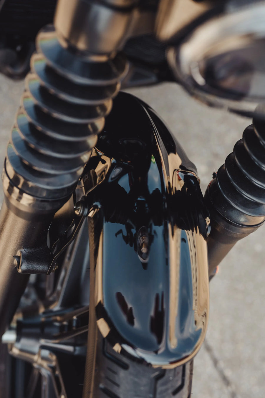 harley davidson nightster 975 special [CULT WERK] – Vorderradschutzblech Old School