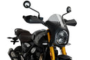 TRIUMPH SCRAMBLER 400X [2025] – Retro windshield – heavily tinted-3