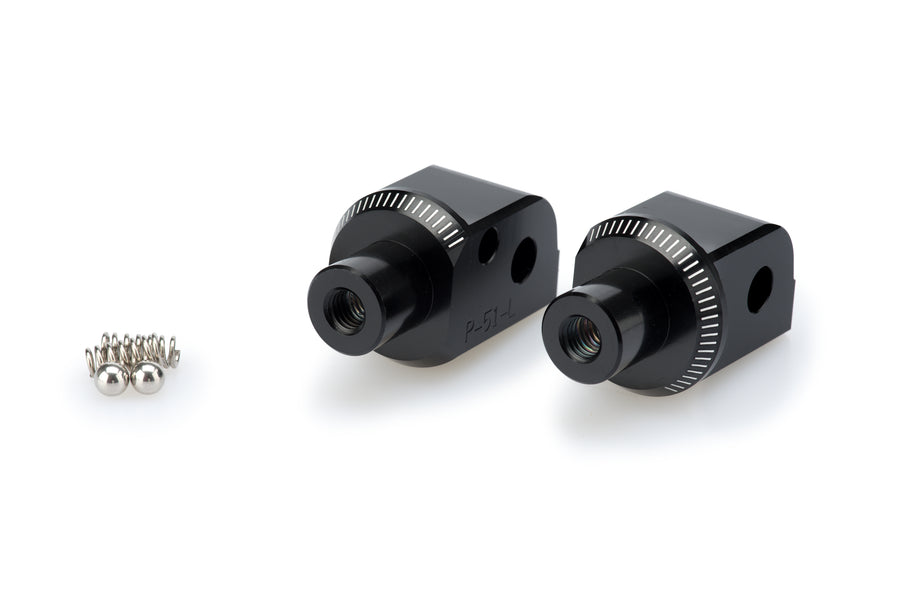 KTM 390 DUKE [2023] – Adapter passenger footrest rubber pad – black