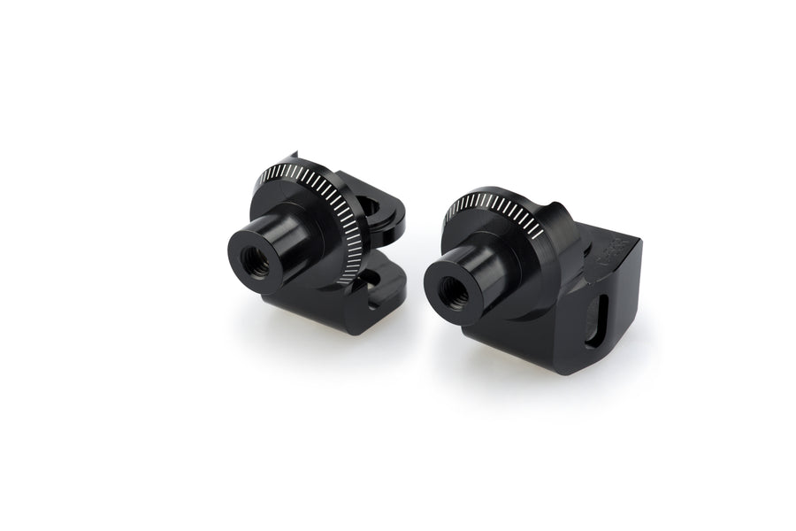HONDA CMX 500 REBEL SE [2025] – Adaptateur repose-pieds coussinet en caoutchouc “Rider” – Noir