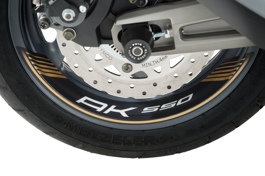 KYMCO AK 550 PREMIUM [2025] – Rim Strips Specials – Silber