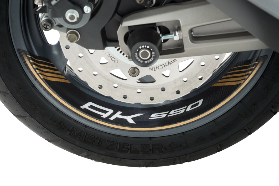 KYMCO AK 550 PREMIUM [2025] – Rim Strips Specials – Silber