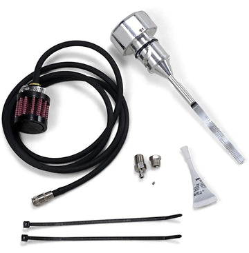Harley-Davidson FLSTFI 1923 Softail Fat Boy Gray Ghost 117 [2025-2026] - Belüfteter Messstab – Oberfläche: Silber – Bild 2