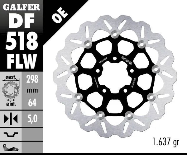 Indian SCOUT 69 Bobber [2021-2024] - Wave® brake disc - picture 4