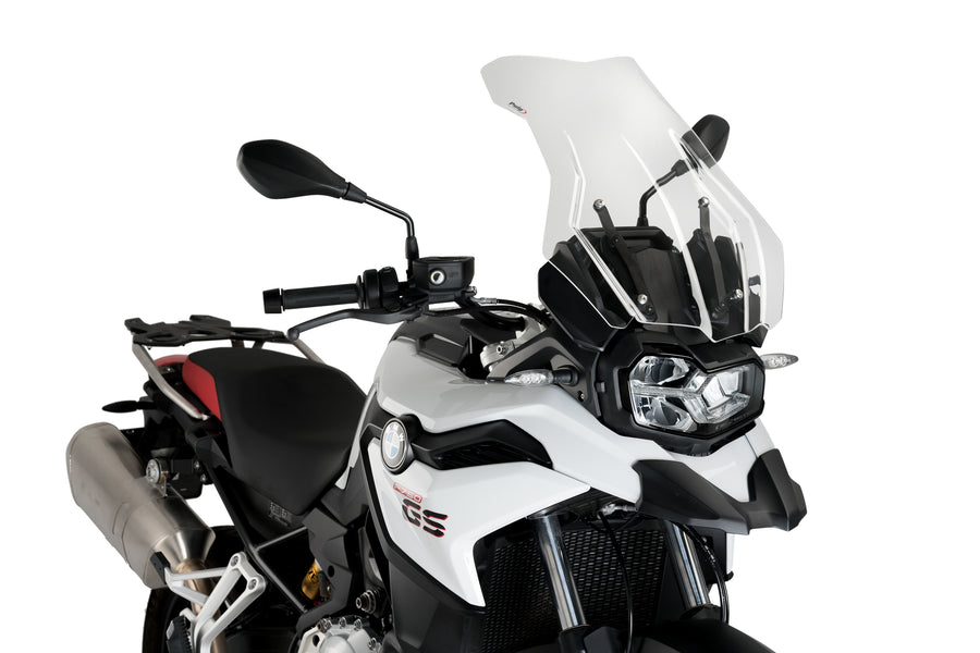 BMW F 800 GS [2025] – Touring Screen Plus – Vue détaillée transparente