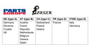 ducati multistrada 1200 [ZIEGER] – X-Line Kennzeichenhalter Typ E-7
