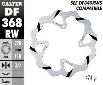 Suzuki Rm Z 250 [2020-2023, 2025-2026, 2023-2024] - BREMSSCHEIBE FIXED WAVE GROOVED OVERSIZE – Bild 2