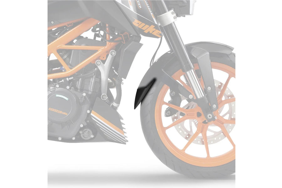 KTM 390 DUKE [2023] – Front Fender Extension – Black