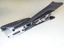 Porsche Panamera Turbo [2010] - Center console front black leather armrest-5