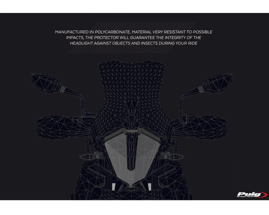 KTM 390 ADVENTURE SW [2024] – Headlight protection – Transparent