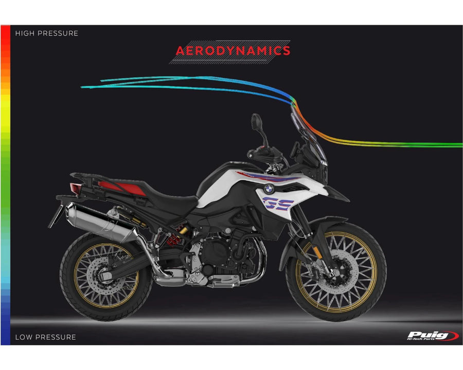 BMW F 800 GS [2025] – Verstellbare Scheibe – Transparent