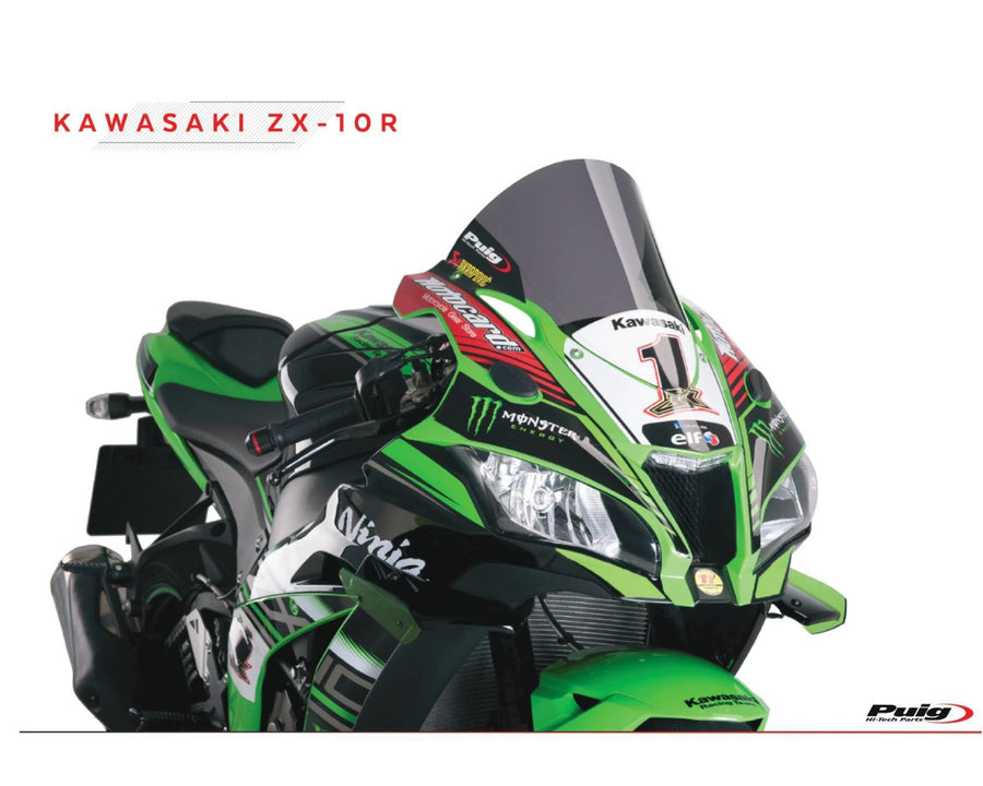 KAWASAKI ZX-10RR NINJA PERFORMANCE [2018] – R-Racer Scheibe – Getönt