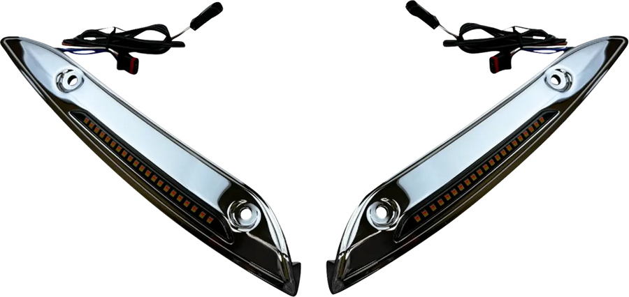harley davidson fltruse [CUSTOM DYNAMICS] - Bande de pare-brise Genesis® 4 Dynamic LED Road Glide®