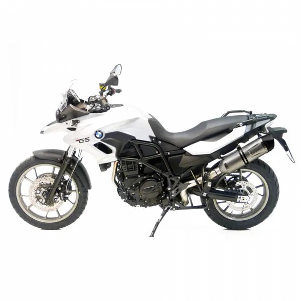BMW F 800 GS Adventure [LEOVINCE] – LV One Evo Slip-On Schalldämpfer aus Edelstahl