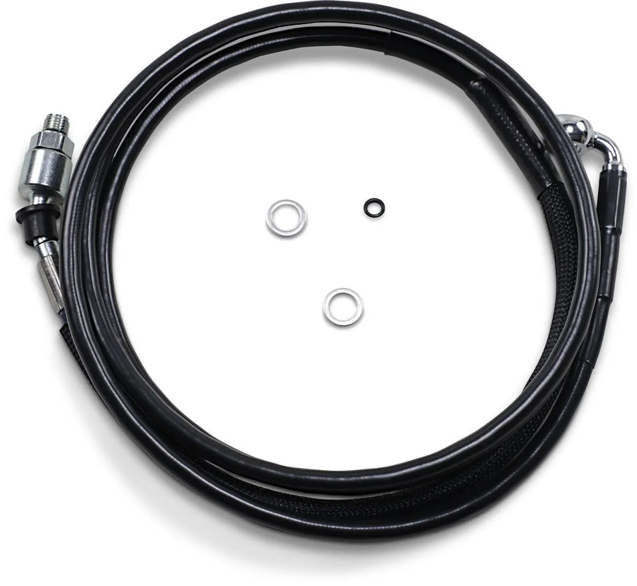 harley davidson fltr [DRAG SPECIALTIES] - Conduite d'embrayage hydraulique inox