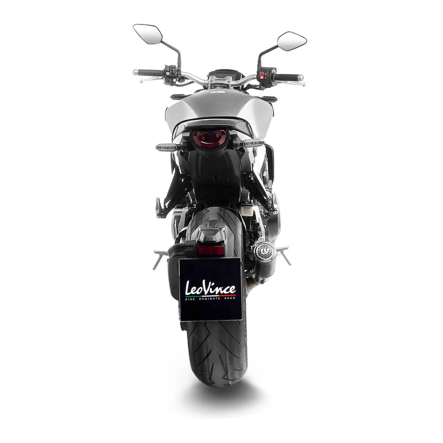 honda cb 1000 [LEOVINCE] – Silencieux Slip-On LV Corsa S Full Black