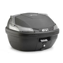B37 BLADE Tech - Monolock Topcase mit Platte – schwarz matt / Max Zuladung 3 kg