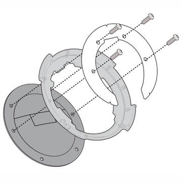 Ducati Monster S2R 1000 [2004–2008] – Befestigungsring für Tanklock
