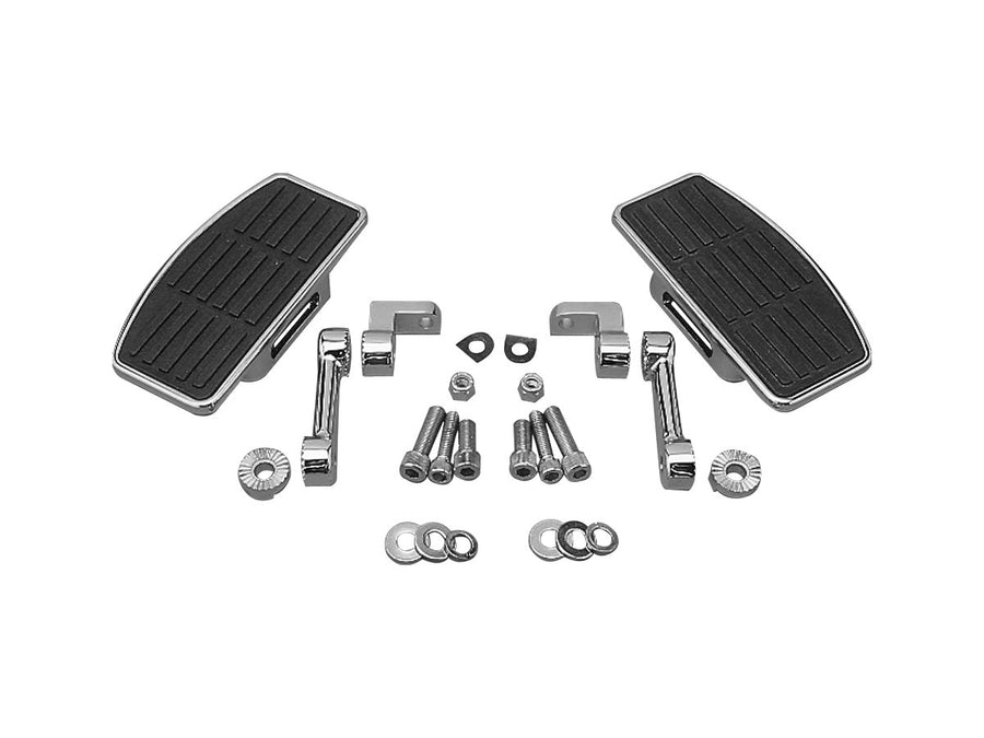 Harley Davidson FXWG [1983-1985]-Adjustable driver-mini kicking boards Chrom