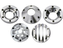 Harley Davidson – 4" Externe TrappCaps Endkappe Trapp Kegel Aluminium Poliert 4"-3