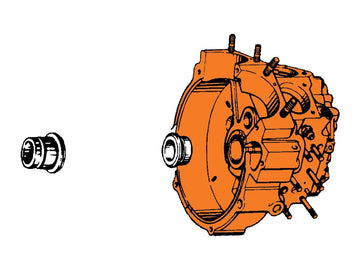 Harley Davidson Sportster [1954-1992] -Right Motor Housing Standard Race Standard pour