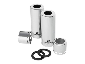 Harley Davidson - 412 Série Amorboreur d'amortisseur Set Chrome