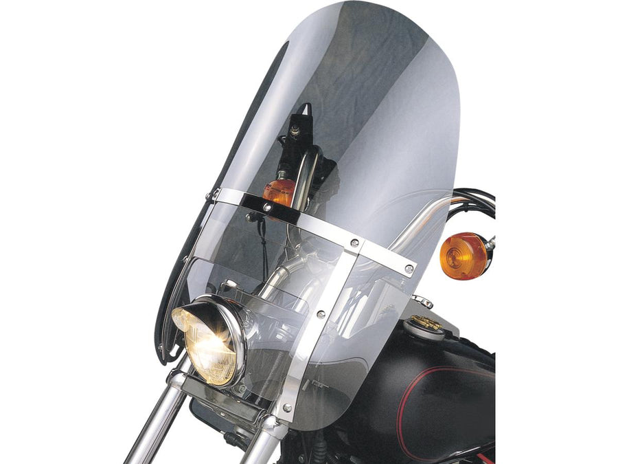 Harley Davidson - Heavy Charge Windshield Hauteur: 15,4 ", largeur: 22,25" Clear