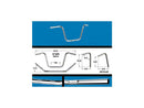 Harley Davidson Sportster [1982-2020] – 12 Ape Hanger Lenker mit Dellen, verchromt-6