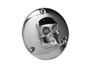 Harley Davidson Sportster [1994-2003] – Totenkopf Derby Abdeckung 4-Loch poliert-1